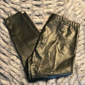 LOFT Black Skinny Pants with Elastic Waistband